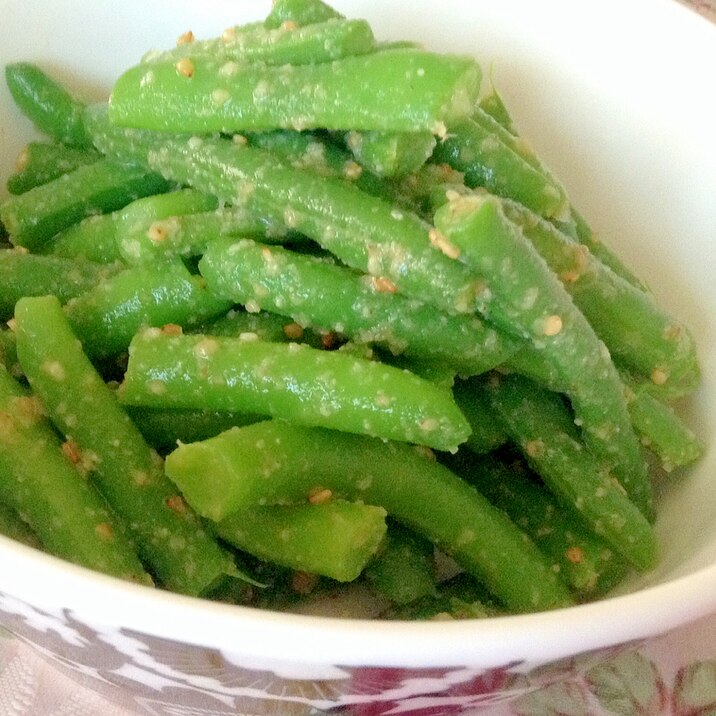 いんげんのナムル レシピ 作り方 By やなママ 楽天レシピ